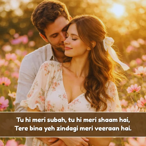 2 Line Love Shayari in English Copy Paste