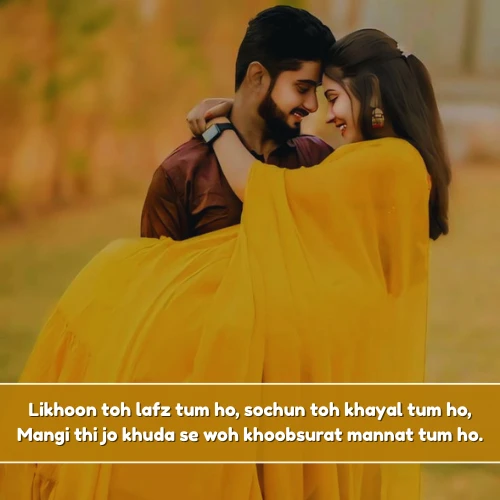 2 Line Love Shayari in English For Wife