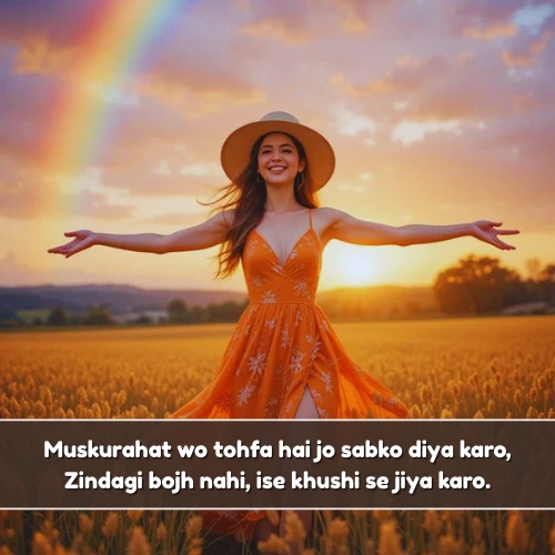 Be Happy Shayari in English