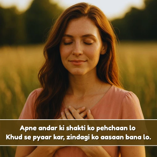 Beautiful Self Love Shayari in English