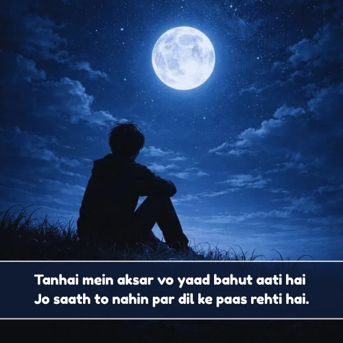 Broken Heart Alone Sad Shayari in English