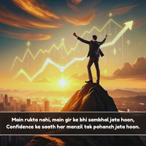 Confidence Success Shayari in English