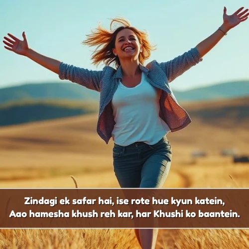 Happy Shayari in English