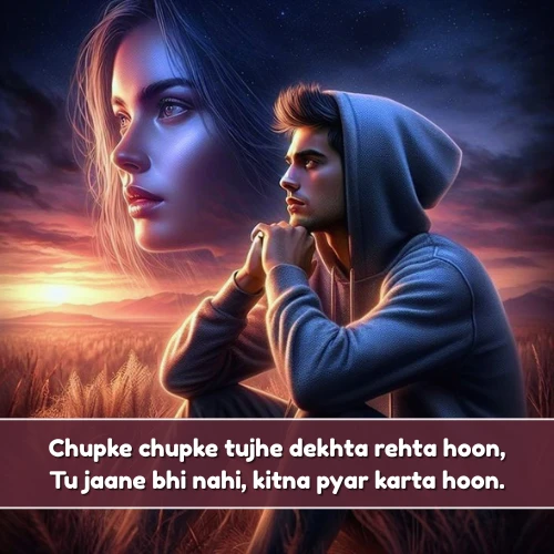 One Sided Love Shayari in English For Girlfriend
