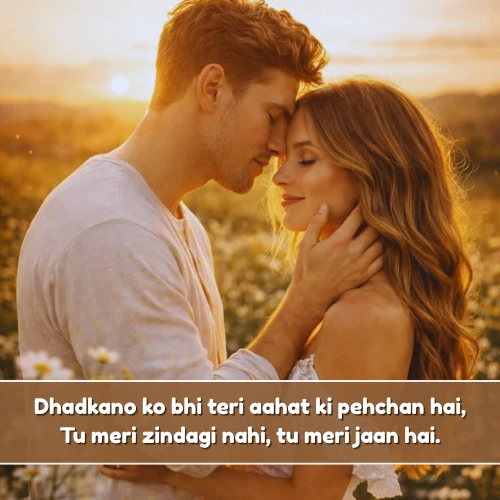 Romantic 2 Line Love Shayari in English