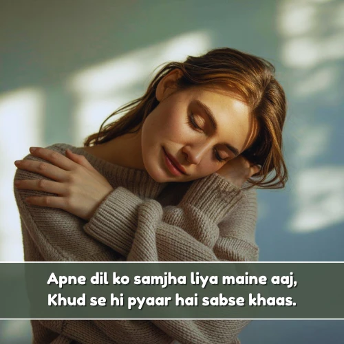 Self Love Shayari in English For Instagram