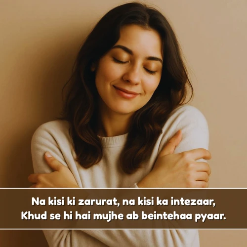 Self Love Shayari in English Hindi