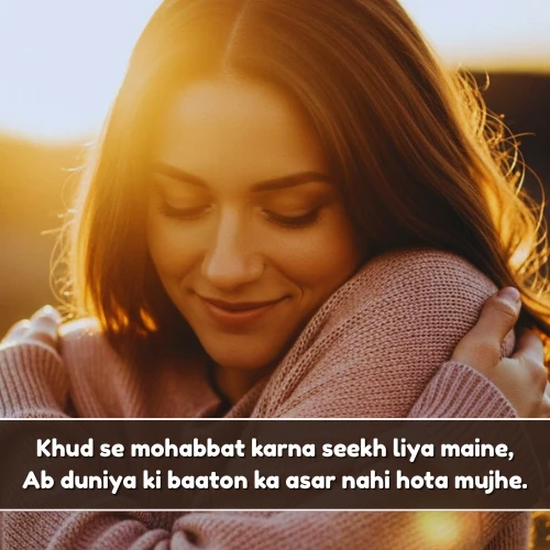 Self Love Shayari in English
