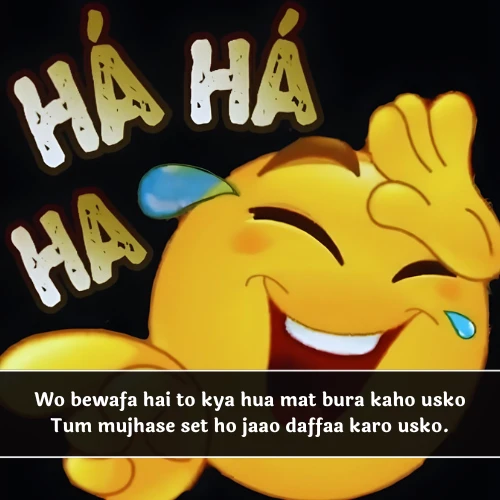 Short Funny Shayari in English