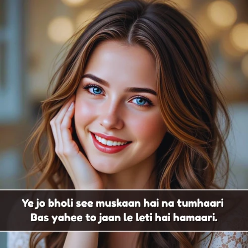 Smile Shayari in English For Instagram