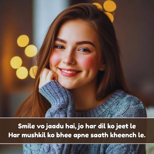 Smile Shayari in English