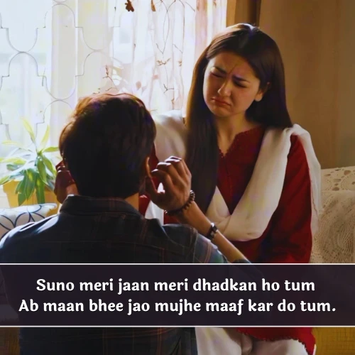 Sorry Shayari in English For Girlfriend
