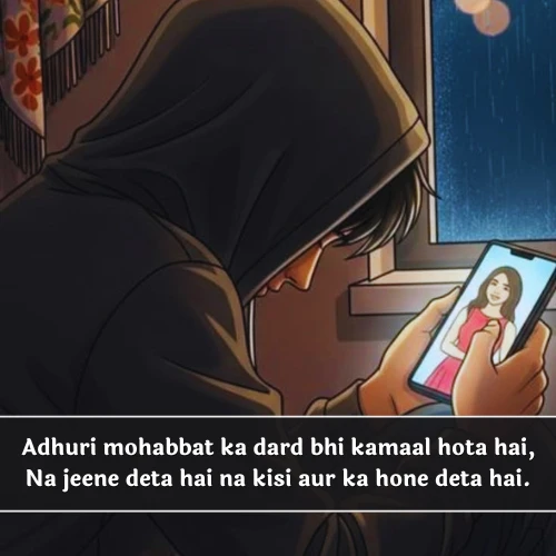 Adhuri Mohabbat Shayari in English