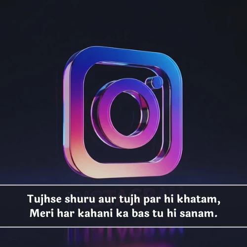 Instagram Bio Shayari in English Love