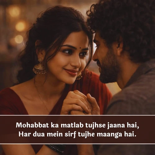 Love Romantic Shayari in English Love Romantic Shayari in English