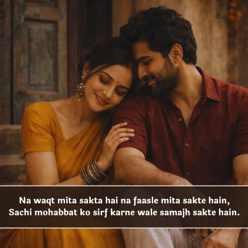 Sachi Mohabbat Shayari in English