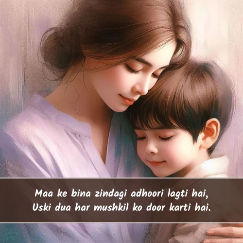 Zindagi Maa Shayari in English