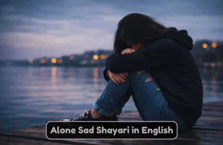 Alone Sad Shayari in English