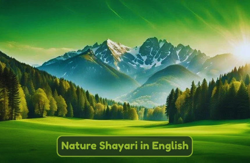 Nature Shayari in English