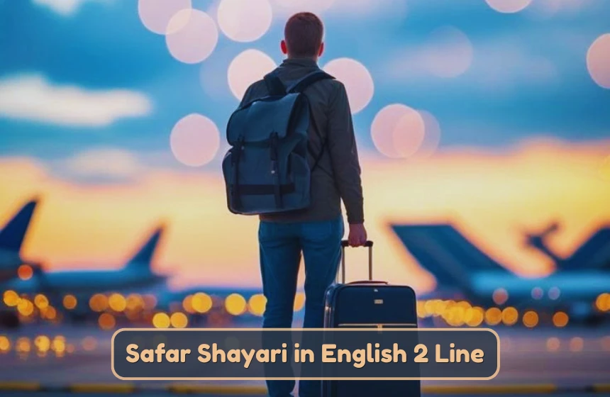 Safar Shayari in English 2 Line